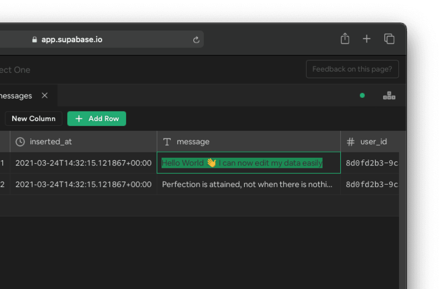 The simplicity of a spreadsheet